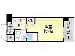 CASSIAJUSO 1Kの間取図画像