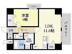 ガーデンレジデンス田川 1LDKの間取図画像