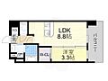 Luxe新大阪西8階11.6万円