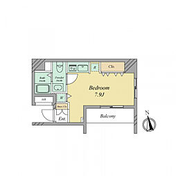 間取図画像 ワンルーム