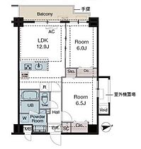 東京都江東区海辺（賃貸マンション3LDK・2階・57.41㎡） その2