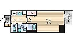 プレサンス新大阪ザデイズ 1Kの間取図画像