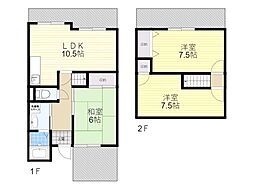 グレースDAIDO 3LDKの間取図画像
