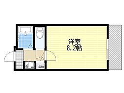 ロフトSAYO 1Kの間取図画像