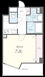 DolceVita1 1Kの間取図画像