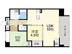 TRIMPLACE 2LDKの間取図画像