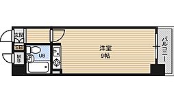 マイルド新大阪レジデンス3号館 ワンルームの間取図画像