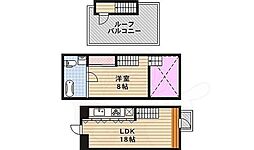 BLALYS 1LDKの間取図画像