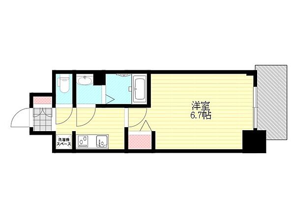 ArtizA淡路 ｜大阪府大阪市東淀川区淡路４丁目(賃貸マンション1K・2階・23.25㎡)の写真 その2