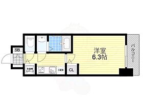 S-RESIDENCE江坂Eminence  ｜ 大阪府吹田市江坂町１丁目（賃貸マンション1K・5階・22.80㎡） その2