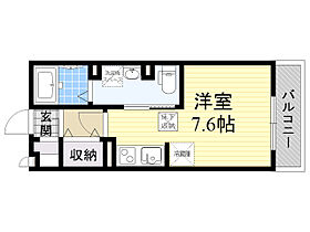 フロントハウス A棟  ｜ 兵庫県川西市南花屋敷４丁目1番12号（賃貸アパート1R・1階・23.37㎡） その2