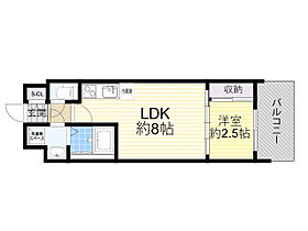 セレニテ新大阪ミラク弐番館  ｜ 大阪府大阪市淀川区宮原５丁目5番16号（賃貸マンション1LDK・10階・26.07㎡） その2