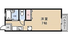 ヴィラNS-2  ｜ 大阪府箕面市粟生間谷東１丁目（賃貸アパート1R・1階・20.46㎡） その2