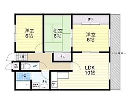 ADUKO一条池  ｜ 大阪府吹田市山田西３丁目85番1号（賃貸マンション3LDK・3階・64.80㎡） その2