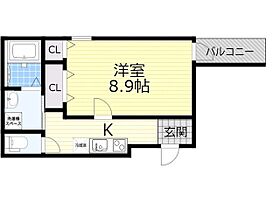 大阪府池田市石橋４丁目11番27号（賃貸アパート1K・2階・31.52㎡） その2