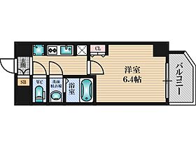 S-RESIDENCE新大阪WEST  ｜ 大阪府大阪市淀川区西宮原２丁目（賃貸マンション1K・13階・23.09㎡） その2