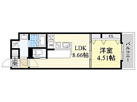 大阪府大阪市淀川区加島４丁目（賃貸アパート1LDK・3階・31.93㎡） その2