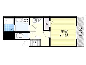 ヒルハイツ柴原駅前  ｜ 大阪府豊中市桜の町３丁目（賃貸アパート1K・3階・27.40㎡） その2