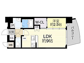 プレサンス江坂ベルフィーヌ  ｜ 大阪府吹田市垂水町１丁目57番16号（賃貸マンション1LDK・3階・30.08㎡） その2