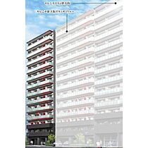 大阪府大阪市淀川区西宮原１丁目7番（賃貸マンション1DK・13階・25.00㎡） その1