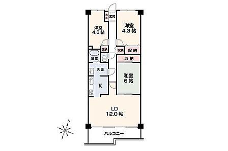 【　間取り図　】