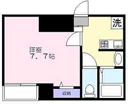 TIARA 1Kの間取図画像