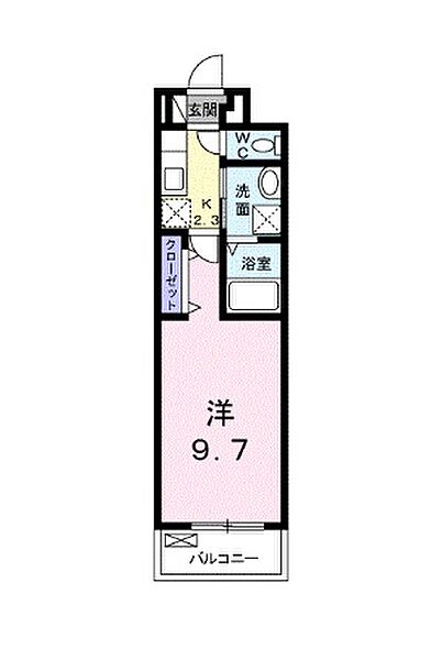 アリュール 304｜兵庫県姫路市別所町別所(賃貸アパート1K・3階・28.87㎡)の写真 その2