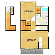 Ｚｅｎｉｓ 201 ｜ 兵庫県三木市福井1丁目（賃貸アパート1LDK・2階・44.69㎡） その2