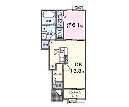 アンジュ1 102 ｜ 兵庫県加古川市加古川町友沢（賃貸アパート1LDK・1階・50.05㎡） その2