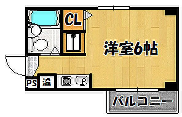 プリメゾン西明石 304｜兵庫県明石市西明石南町2丁目(賃貸マンション1R・3階・18.00㎡)の写真 その2