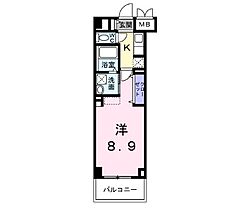 ザ　ベース東姫路 404 ｜ 兵庫県姫路市阿保（賃貸マンション1K・4階・30.98㎡） その1