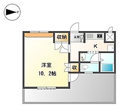 アンテノール 107 ｜ 兵庫県小野市天神町（賃貸アパート1K・1階・30.00㎡） その2