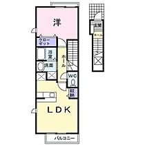 ピエデルモンテＭＢ棟 201 ｜ 兵庫県揖保郡太子町東南（賃貸アパート1LDK・2階・42.37㎡） その2