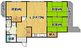 リバーハイツＫＡＮＢＥＥ 304 ｜ 兵庫県神戸市西区南別府3丁目（賃貸マンション3LDK・3階・70.35㎡） その2