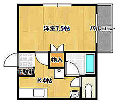 リーガルハイツ 205 ｜ 兵庫県明石市北王子町（賃貸アパート1K・2階・28.05㎡） その2