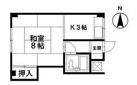 ハイツカリブ 203 ｜ 石川県野々市市高橋町24-3（賃貸アパート1K・2階・24.01㎡） その2