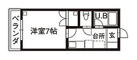 コーポサイクル 301 ｜ 石川県野々市市高橋町24番地3（賃貸マンション1K・3階・22.68㎡） その2