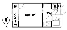 アイビーハイツ 107 ｜ 石川県野々市市扇が丘20-5（賃貸マンション1K・1階・26.28㎡） その2