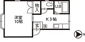 モルゲンロート・K 201 ｜ 石川県野々市市住吉町7-10（賃貸アパート1K・2階・28.00㎡） その2