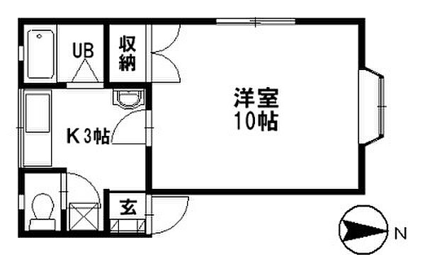 Maser楓94 201｜石川県金沢市窪６丁目(賃貸アパート1K・2階・29.94㎡)の写真 その2