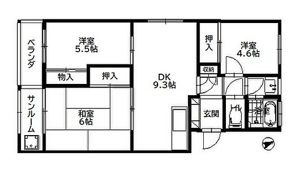 画像2:間取