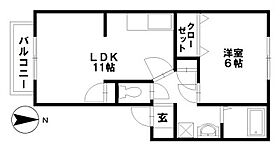 フロイデ・堀　A棟 202 ｜ 石川県野々市市堀内５丁目46（賃貸アパート1LDK・2階・38.64㎡） その2