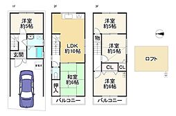 大阪市淀川区十三東4丁目 中古戸建 5LDK
