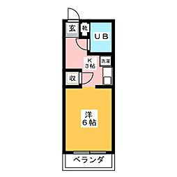 間取図画像 ワンルーム