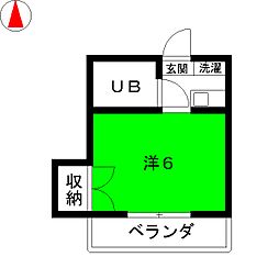 間取図画像 ワンルーム
