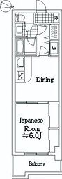ライオンズプラザ大宮 1LDKの間取図画像