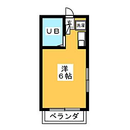 ハートランド大宮 ワンルームの間取図画像