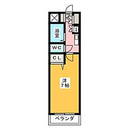 LeGrandir 1Kの間取図画像