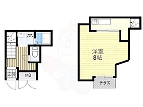 メゾンバニNO3  ｜ 大阪府門真市幸福町10番14号（賃貸マンション1K・2階・32.00㎡） その2