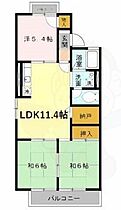 ファミールフォレストA棟  ｜ 大阪府寝屋川市太秦中町13番1号（賃貸アパート3LDK・1階・61.50㎡） その2